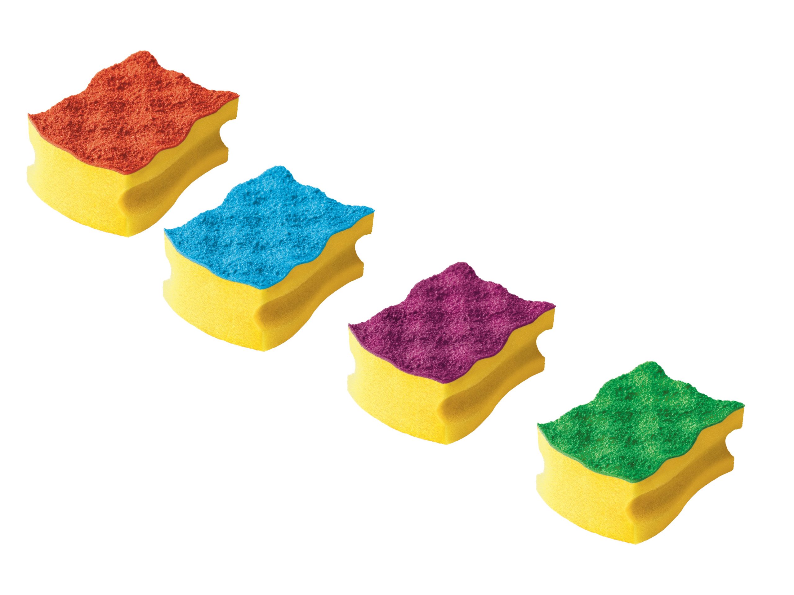 Vileda Schoonmaakdoeken of schuursponsjes (Glitzi set vaatsponzen)